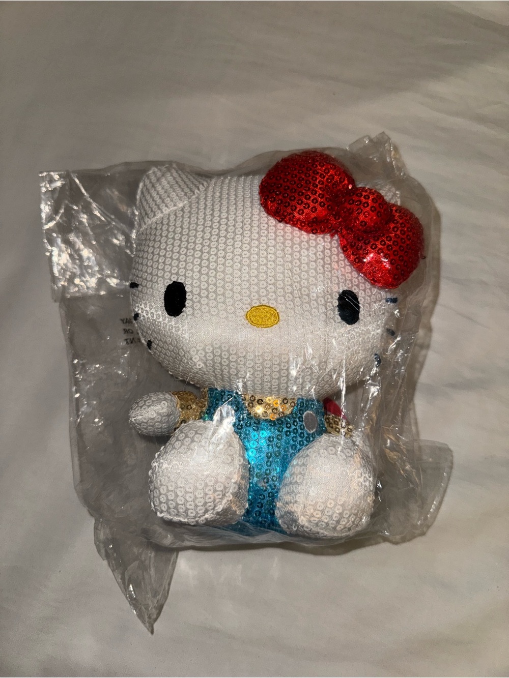 Hello Kitty Sequin Plush Toy